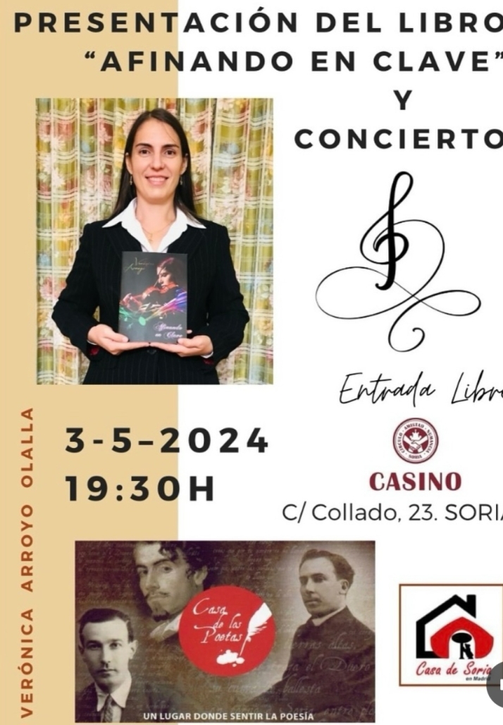 Presentaci&oacute;n de libro y concierto este viernes en el Casino | Imagen 1
