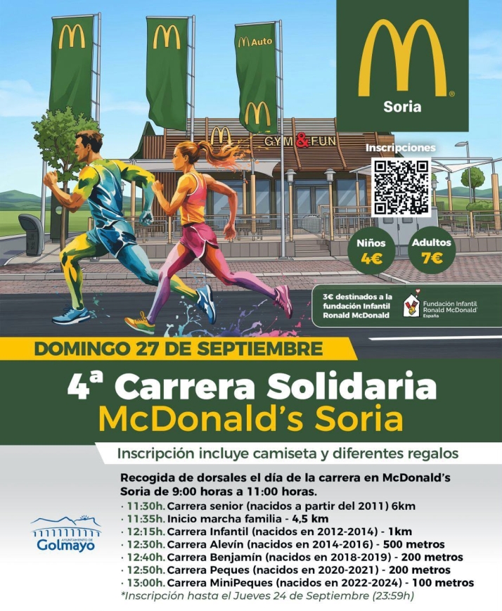 Deporte y compromiso social se unen este domingo en Golmayo | Imagen 1