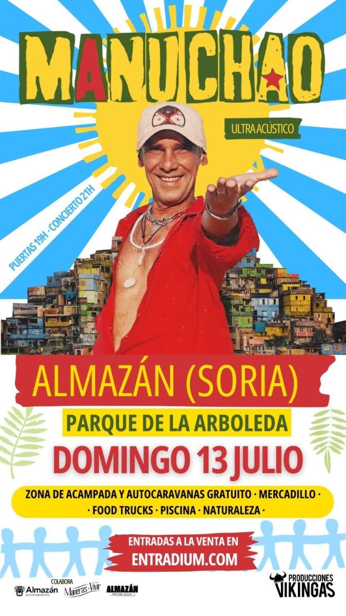 Manu Chao actuar&aacute; el domingo 13 en Almaz&aacute;n | Imagen 2