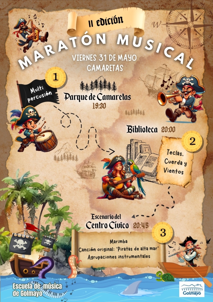 Este viernes vuelve el Marat&oacute;n musical a Golmayo | Imagen 1
