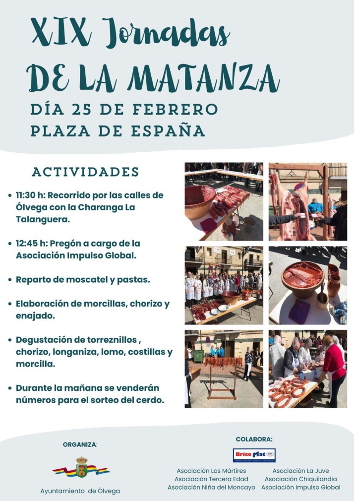 &Oacute;lvega celebra su popular matanza el domingo | Imagen 1