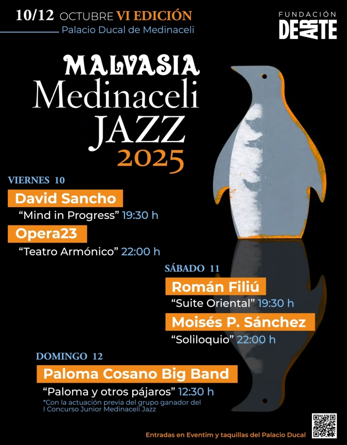 Del rock sinf&oacute;nico a la big band: el Festival de Jazz de Medinaceli estrena concurso para j&oacute;venes talentos | Imagen 1