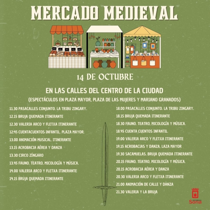 As&iacute; ser&aacute;, a partir de este jueves, el Mercado Medieval de Soria | Imagen 3