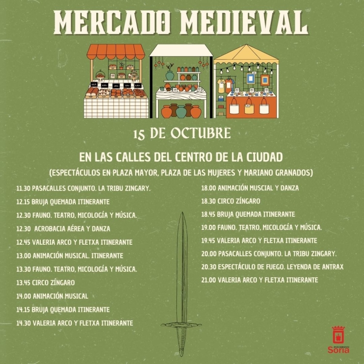As&iacute; ser&aacute;, a partir de este jueves, el Mercado Medieval de Soria | Imagen 4