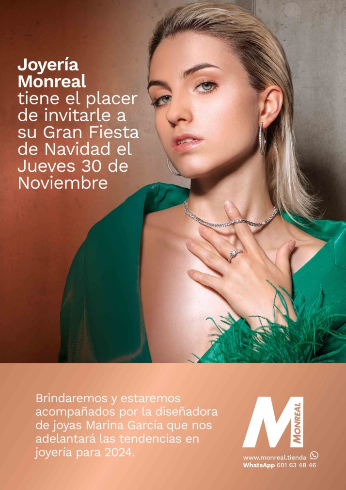 Este jueves, fiesta de Navidad en Joyer&iacute;a Monreal | Imagen 1