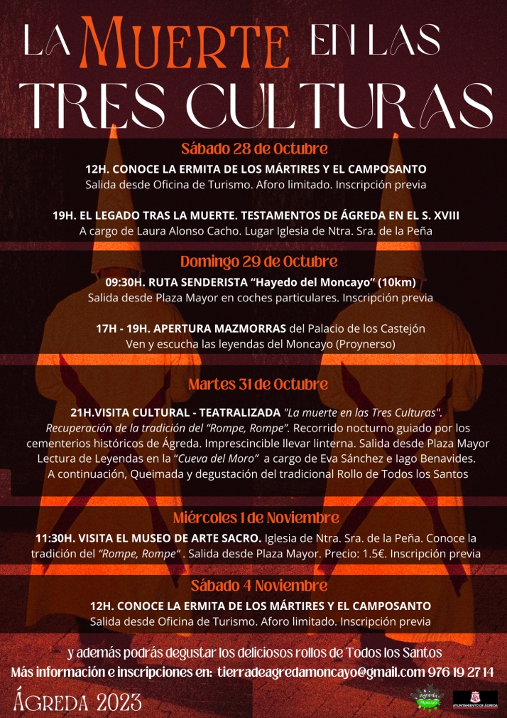 Ya se conoce el programa de 'La muerte en las tres culturas' en &Aacute;greda | Imagen 1