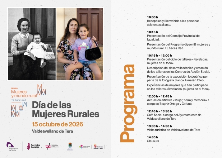 La Diputaci&oacute;n reivindica en Valdeavellano de Tera a la mujer rural | Imagen 1