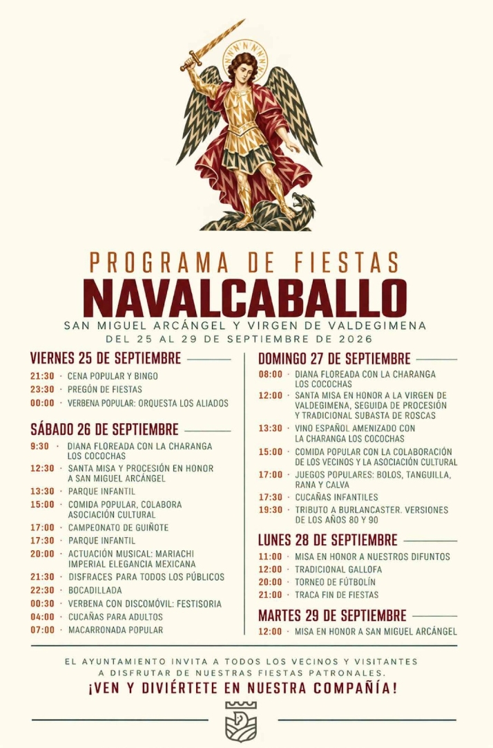 La subasta de roscas y la tradicional gallofa centran las fiestas patronales de Navalcaballo | Imagen 1