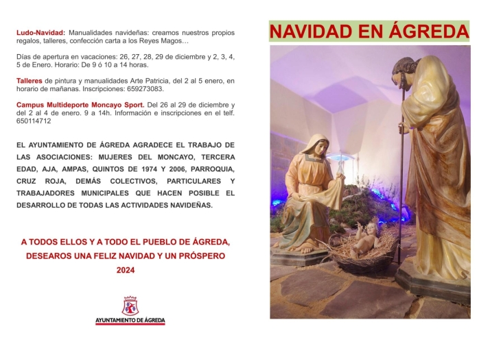 As&iacute; ser&aacute; la Navidad en &Aacute;greda | Imagen 1
