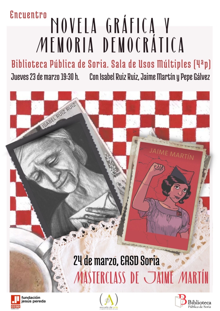 CCOO trae hasta Soria un Encuentro sobre Memoria Democr&aacute;tica y Novela Gr&aacute;fica | Imagen 1