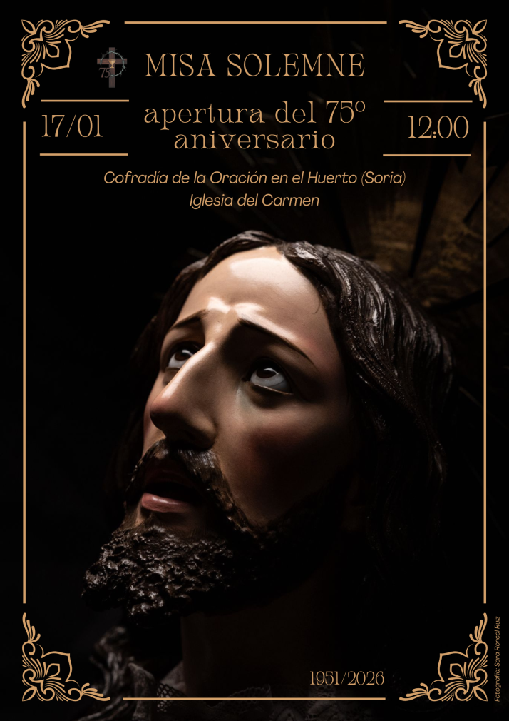 La Oraci&oacute;n en el Huerto inicia los actos de su 75 aniversario  | Imagen 1