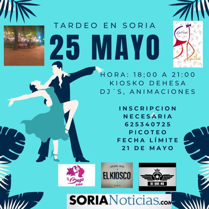 Un tardeo, especial y animado, de la mano de Soria Baila | Imagen 1