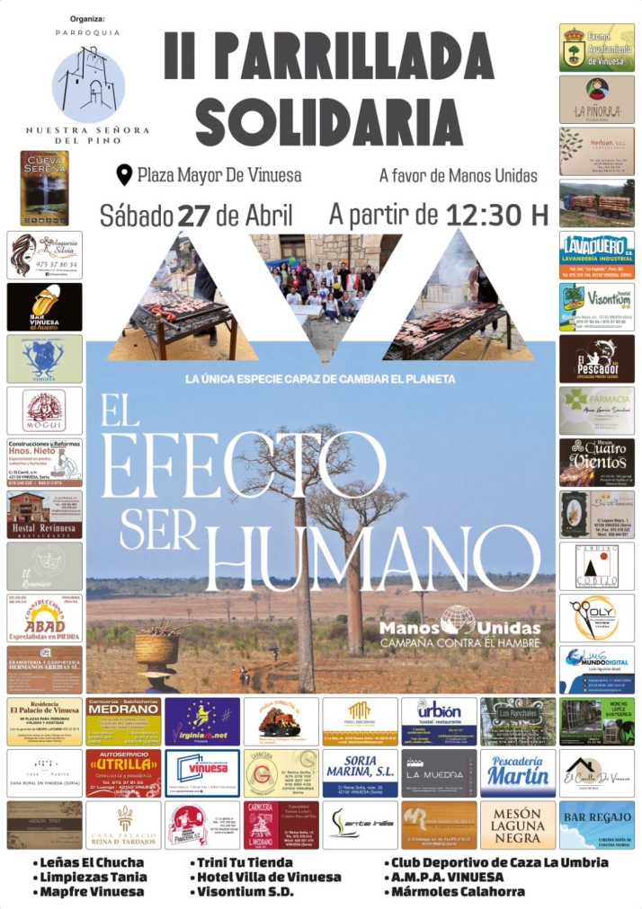 Este s&aacute;bado, gran parrillada solidaria en Vinuesa | Imagen 1