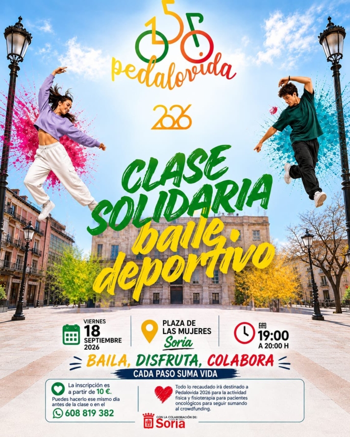 Pedalovida vuelve a la acci&oacute;n al ritmo de baile deportivo en la plaza de las Mujeres | Imagen 1