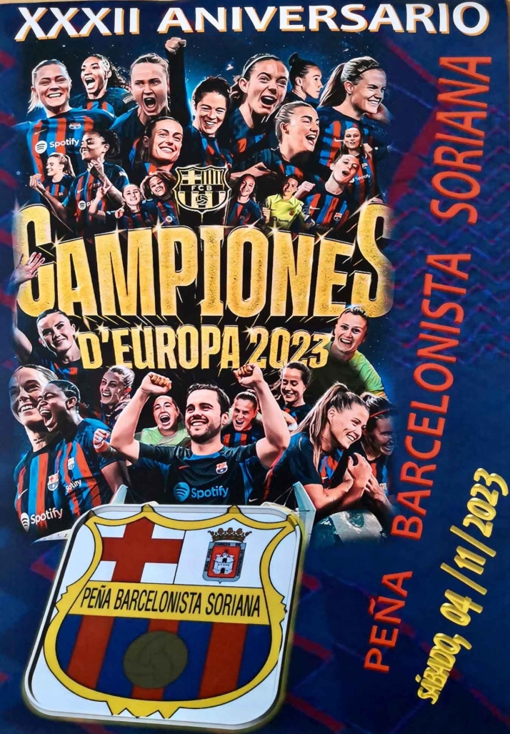 La Pe&ntilde;a Barcelonista Soria celebra este s&aacute;bado sus 32 a&ntilde;os con sentimiento agridulce | Imagen 1