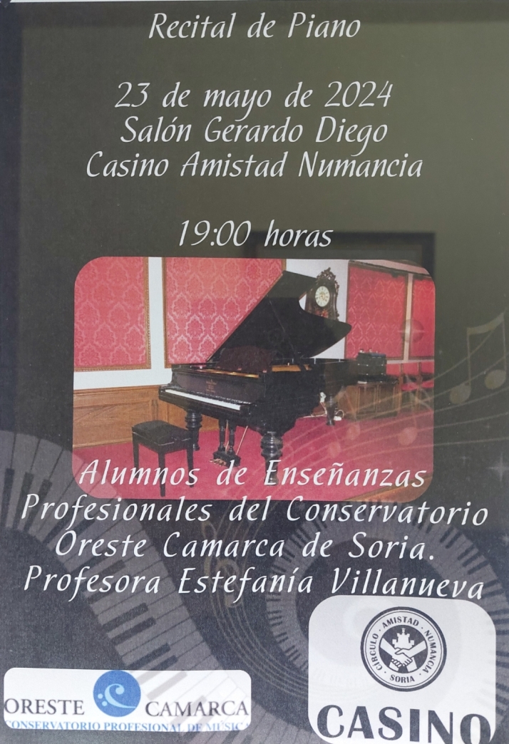 Este jueves, concierto de alumnos del conservatorio en el Casino | Imagen 1
