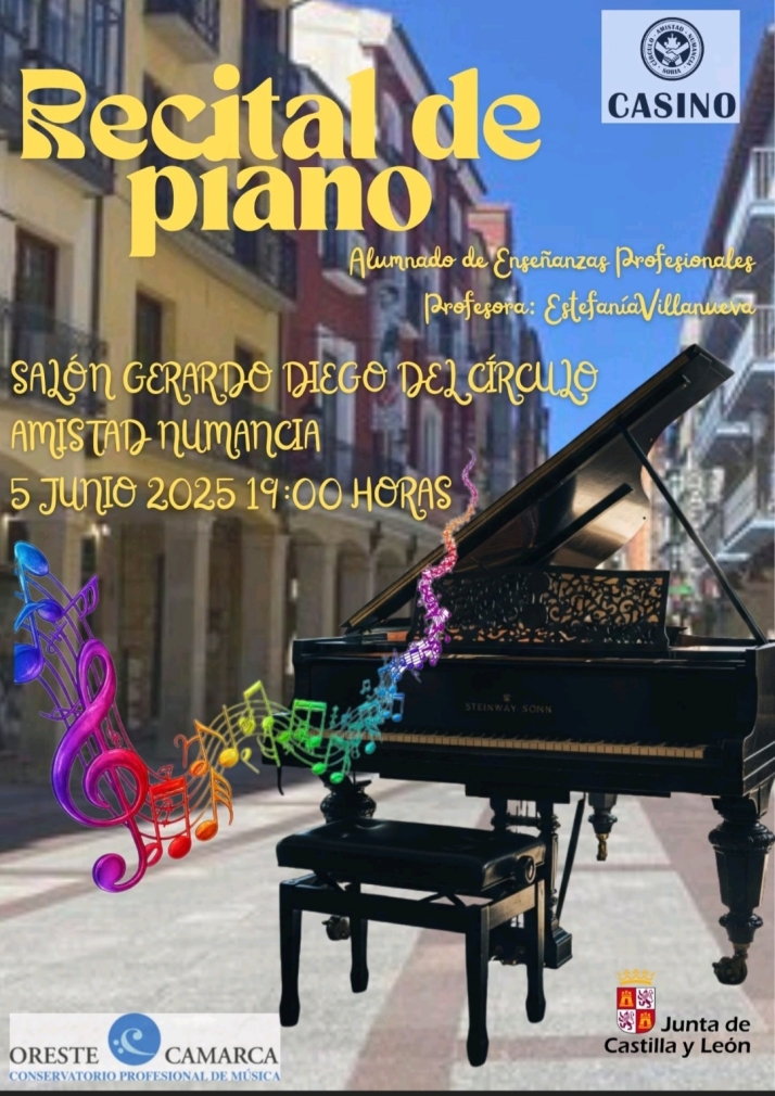 El jueves, concierto de piano con los alumnos del Conservatorio | Imagen 1