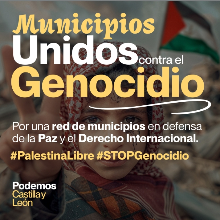 Podemos Soria exige al Ayuntamiento que se posicione sobre el conflicto palestino | Imagen 1