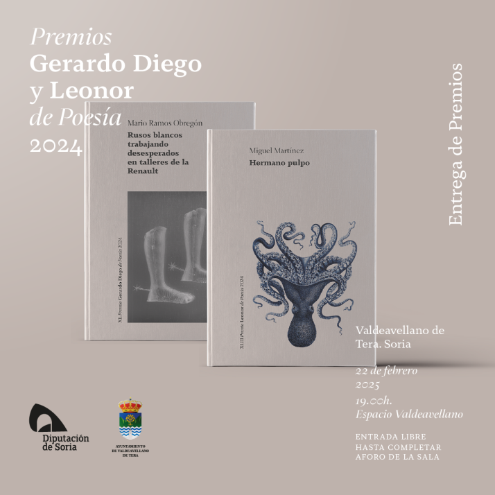 Valdeavellano de Tera acoge este s&aacute;bado la entrega de los premios de poes&iacute;a Leonor y Gerardo Diego | Imagen 1