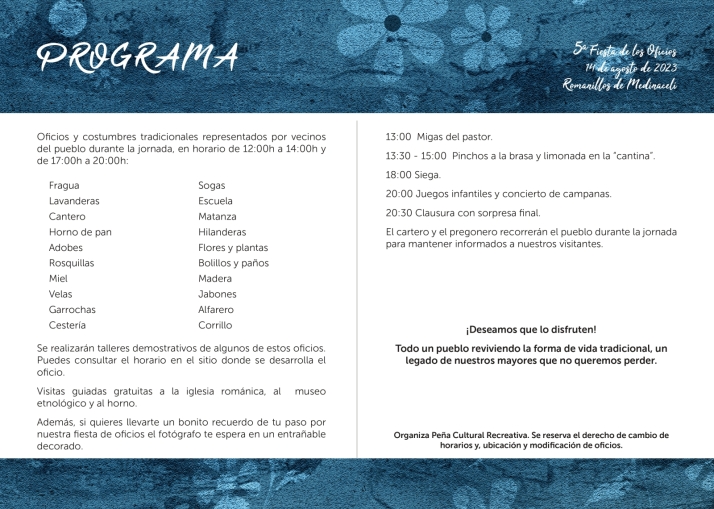 Romanillos de Medinaceli celebra su V Fiestas de Oficios | Imagen 2