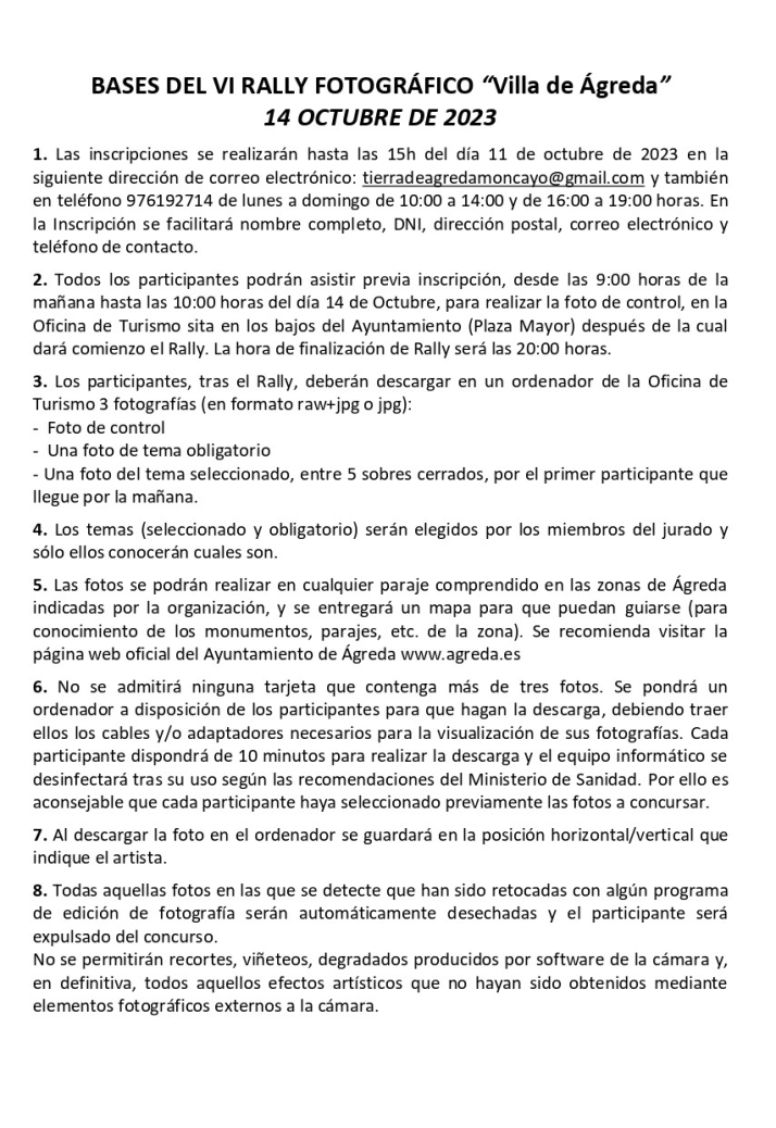 Este s&aacute;bado, cita con la fotograf&iacute;a en &Aacute;greda | Imagen 1