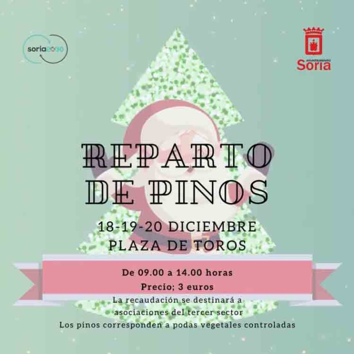 El Ayuntamiento reparte los pinos navide&ntilde;os a partir del lunes | Imagen 1