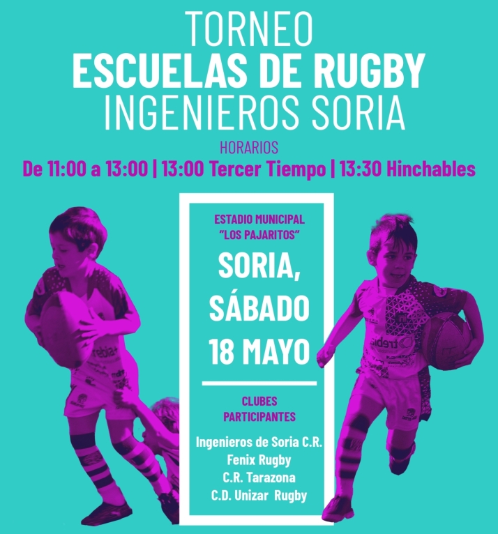 El s&aacute;bado, la esperada jornada de escuelas de rugby en Los Pajaritos | Imagen 1
