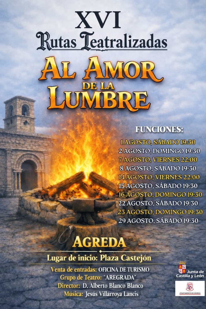 La lumbre y el teatro se fusionar&aacute;n en el patrimonio hist&oacute;rico de &Aacute;greda | Imagen 1