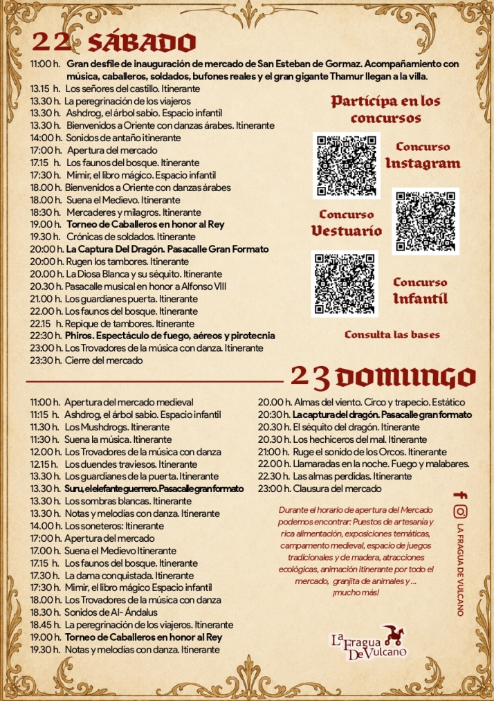 San Esteban de Gormaz viajar&aacute; al pasado el 22 y 23 de agosto con su XXVI Mercado Medieval | Imagen 1