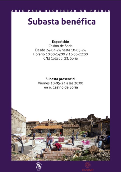 Este viernes, subasta ben&eacute;fica de Amigos de Sarnago | Imagen 1