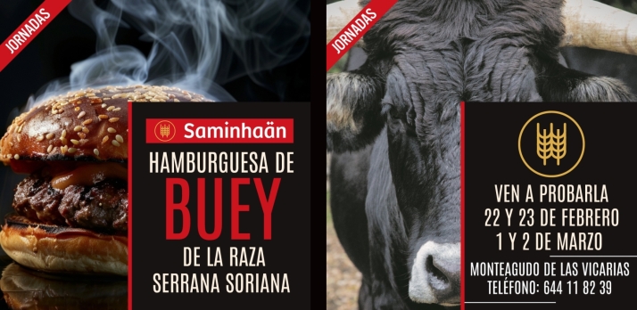 El Saminhaan de Monteagudo vuelve a sorprender: Hamburguesas de buey de serrana soriana | Imagen 1