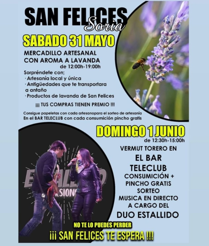 La lavanda, protagonista este fin de semana en San Felices | Imagen 1