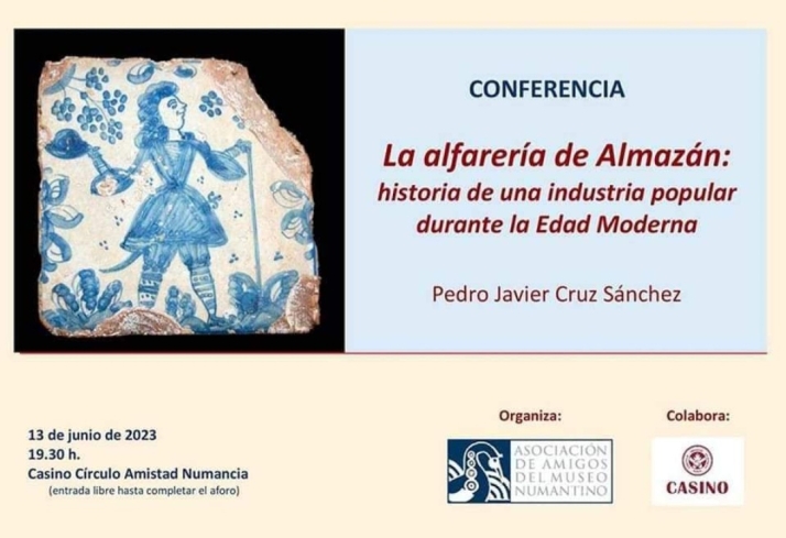'La alfarer&iacute;a de Almaz&aacute;n: historia de una industria popular durante la Edad Moderna', este martes en el Casino | Imagen 1