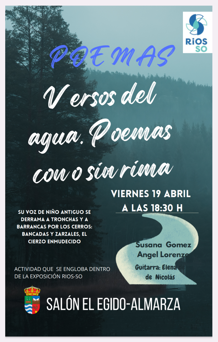 Esta tarde, charla sobre la energ&iacute;a hidr&aacute;ulica y recital po&eacute;tico en Almarza  | Imagen 1