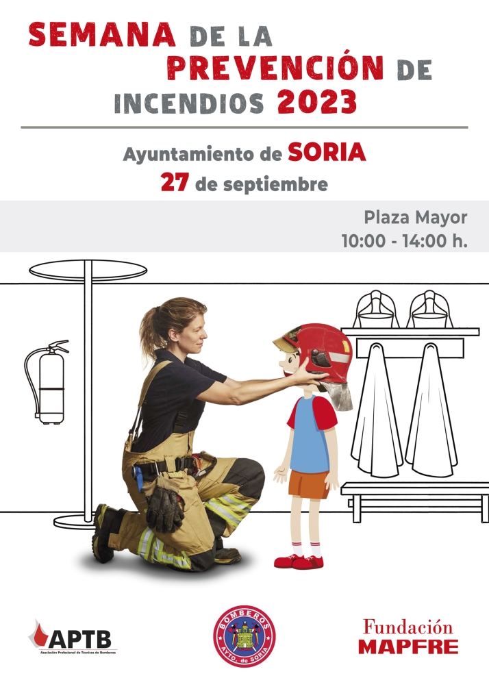 Bomberos de Soria celebra los actos de la Semana de la Prevenci&oacute;n este mi&eacute;rcoles  | Imagen 1