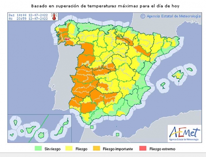 Sanidad recuerda las medidas de prevenci&oacute;n ante el episodio de altas temperaturas | Imagen 1