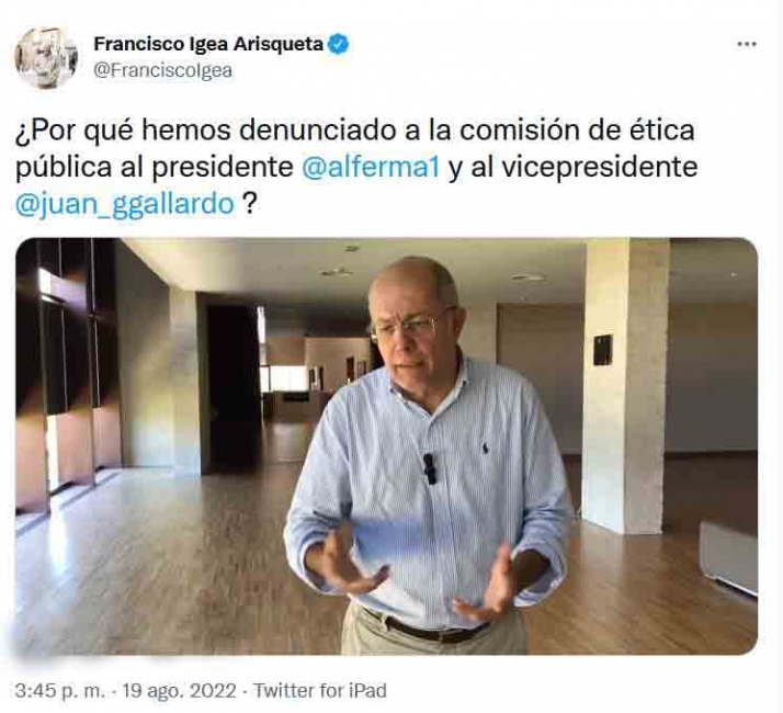 Igea afea que Ma&ntilde;ueco y Gallardo acudan a la Champions y a los toros | Imagen 1