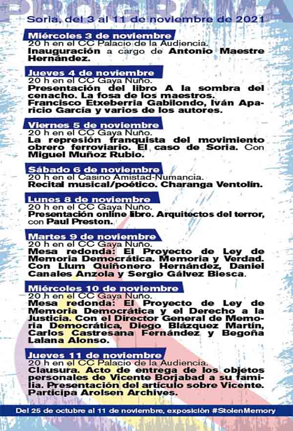 Programa para esta edici&oacute;n