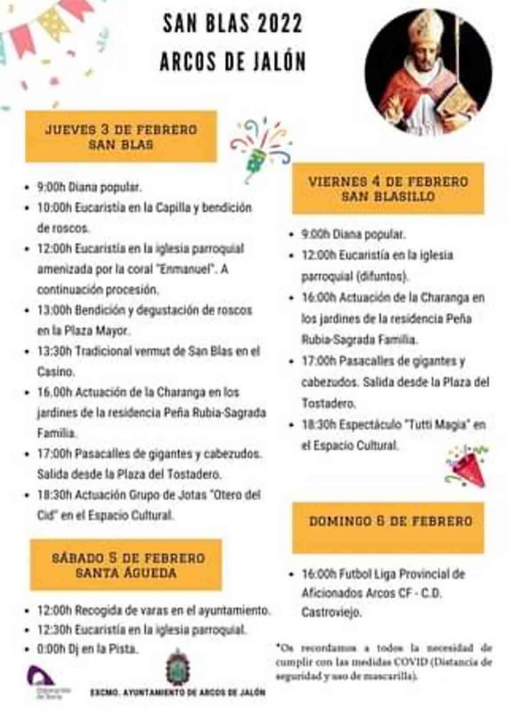 Arcos honrar&aacute; a tres santos entre el jueves y el s&aacute;bado | Imagen 1