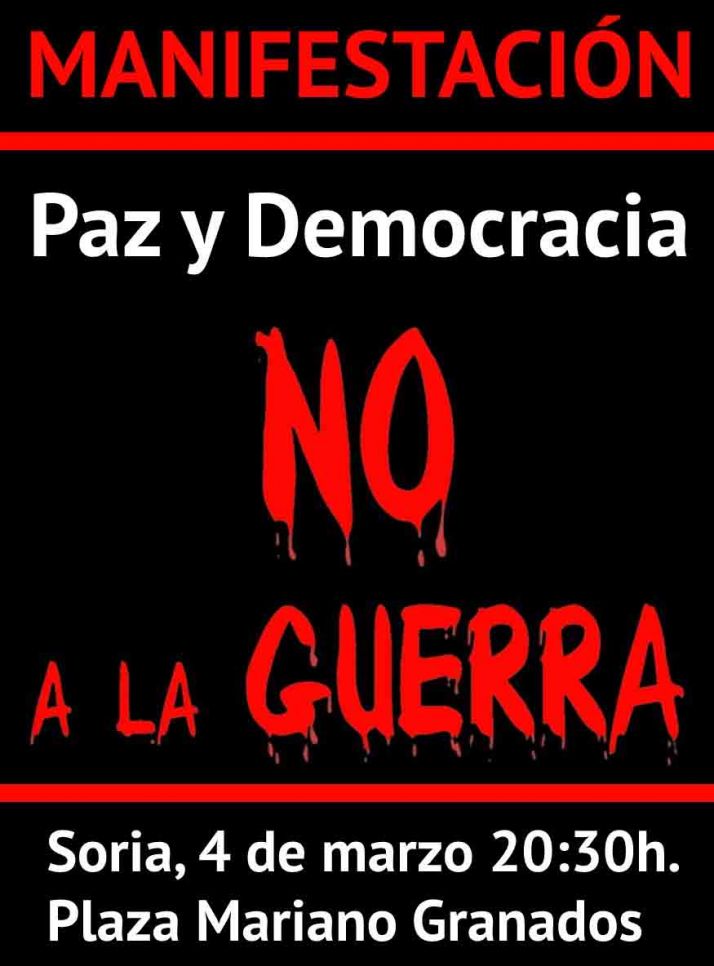 La manifestaci&oacute;n de apoyo a Ucrania saldr&aacute; a las 20:30 | Imagen 1