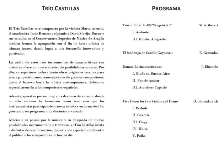 El viernes, concierto de m&uacute;sica cl&aacute;sica en el Casino | Imagen 1