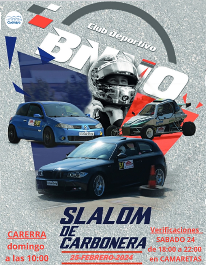 El domingo, slalom automovil&iacute;stico en Carbonera | Imagen 1