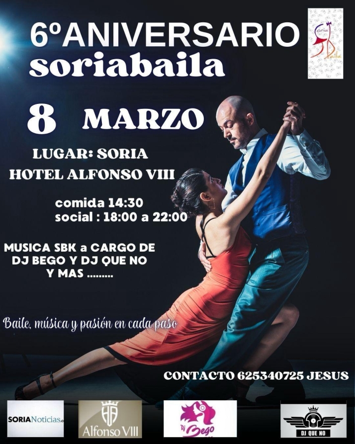 El s&aacute;bado, Soriabaila danzar&aacute; por su aniversario | Imagen 1