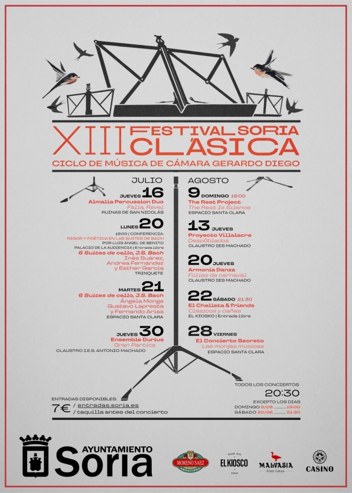 El Festival Soria Cl&aacute;sica recibe este jueves al Ensemble Durius | Imagen 1