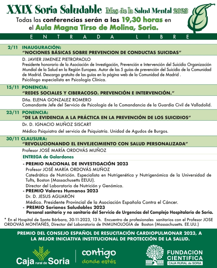 El jueves 2 arranca el Soria Saludable 2023 | Imagen 1