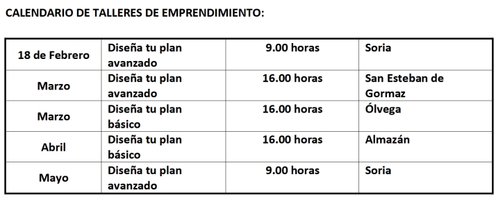 C&aacute;mara y Junta lanzan talleres pr&aacute;cticos para el impulso de nuevos negocios | Imagen 1