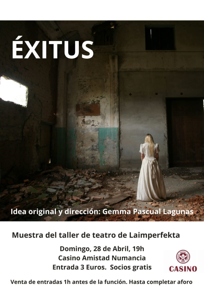 Teatro en el Casino para este domingo | Imagen 1