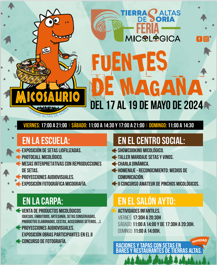 Fuentes de Maga&ntilde;a acoge tres d&iacute;as de Feria Micol&oacute;gica con diversos escenarios y un amplio programa | Imagen 1