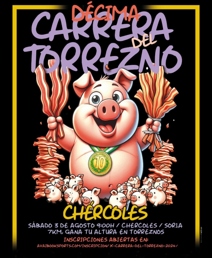 Ch&eacute;rcoles volver&aacute; a premiar con torreznos la estatura del mejor en su d&eacute;cima carrera | Imagen 1