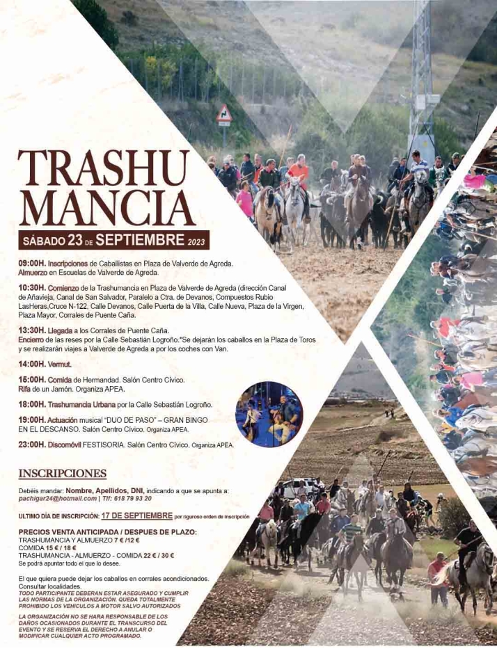 El 23, jornada trashumante en &Aacute;greda | Imagen 1